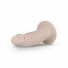 NO-PARTS James silikona dobais strap-on dildo – 15 cm (6″) – miesas krāsa — Foto 6