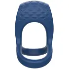 Brutal Ring & Ball Cage Vibrating + Remote – Blue — Photo 3