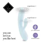 FeelzToys LEA Blueberry Dual Motor вибратор – 20.2 cm (8″) – синий — Фото 6