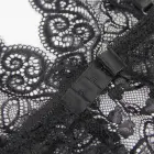 Subblime 953928 Black Silk & Lace Nightgown Set L/XL — Photo 9