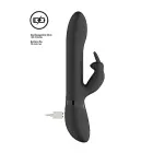 Amoris stimulējošu pērlīšu truša vibrators – 23 cm (9″) – melns — Foto 12