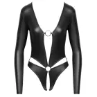 Cottelli LINGERIE Long Sleeve Bodysuit – Black – XL — Photo 7