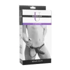 XR Brands Expander – inflatable strap-on with adjustable harness – black — Photo 2