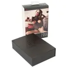 Black Transparent Lace Bodysuit with Detachable Chains – M Photo