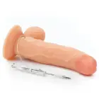 LoveToy – vibreeriv lihtne strap-on komplekt – 8,5-tolline dildo – TPE — Foto 6