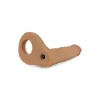 Ultra Soft dubultais vibrējošais strap-on dildo – 16 cm Foto 2