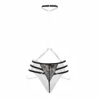 Christine Mea Luxury Lace Pearl Thong Black - Elegant Design & Comfort — Фото 5