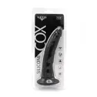 Kiotos COX melns silikona dildo – 20 cm (8″) — Foto 8