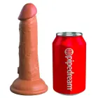 King Cock Elite 15.2 cm (6″) вибродидл – телесный — Фото 2