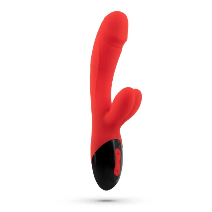 CRUSHIOUS DARE DONG Перезаряжаемый кролик-вибратор – 20 cm (8″) – розовый