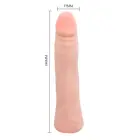 BAILE Lankstomas Realistiškas Dildo – 18 cm (7″) — Nuotrauka 4