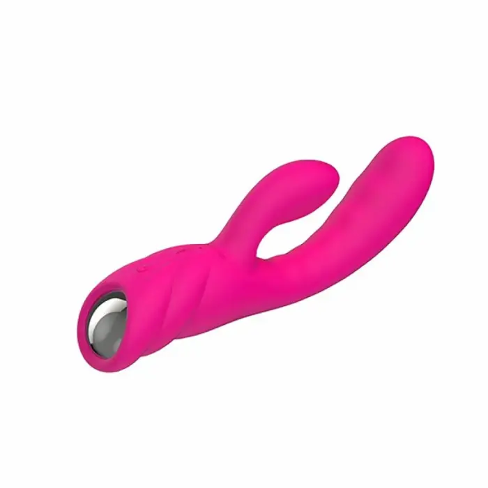 Nalone Pure Pink dviejų variklių vibratorius – 21 cm (8.25″) – rožinis