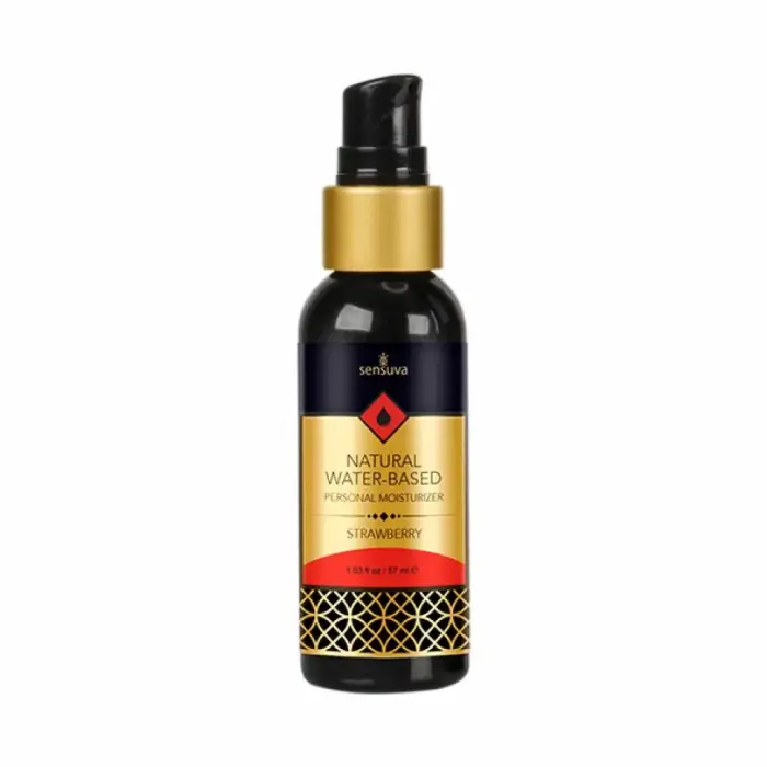 Sensuva Natural Water-Based Lubricant Strawberry – 50 ml