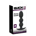 Black Velvets Heavy Beads dildo – 13.3 cm – Juodas Photo