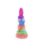 Kiotos Monstar Beast Dildo – 18.5 cm (7.3″) – tumsā spīdošs — Foto 5