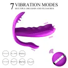 Silikona biksīšu vibrators ar sildīšanu un tālvadību – 7 funkcijas Foto 9