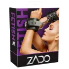 ZADO Leather Handcuffs with Padlocks — Photo 1