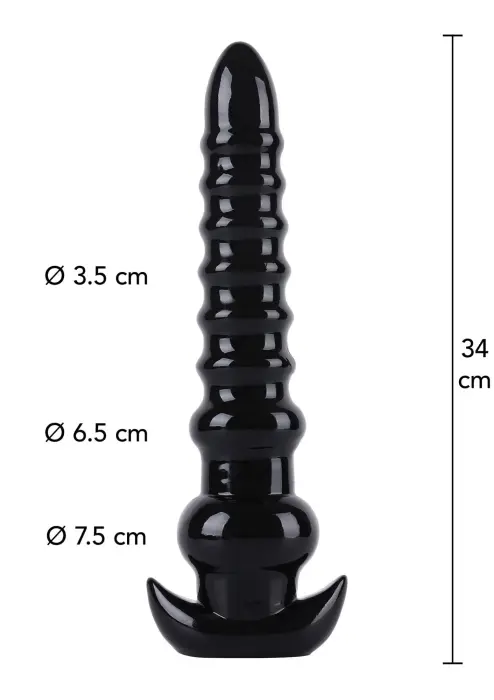Anal Drill – 34 cm (13.4″) – Black