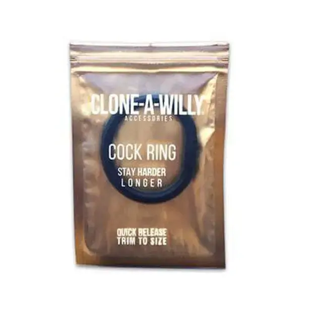 Clone-A-Willy Intimate regulējams silikona atbalsta gredzens – caurspīdīgs