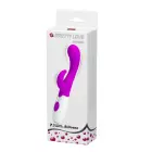 PRETTY LOVE BRUNO dubultais vibrators – 7 funkcijas Foto 9