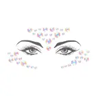 Ķermeņa rotaslietu uzlīmes – Sejai – Spīd tumsā Foto 3