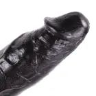 Dinoo King-Size realistiškas dildo – 23+ cm – Juodas — Nuotrauka 4