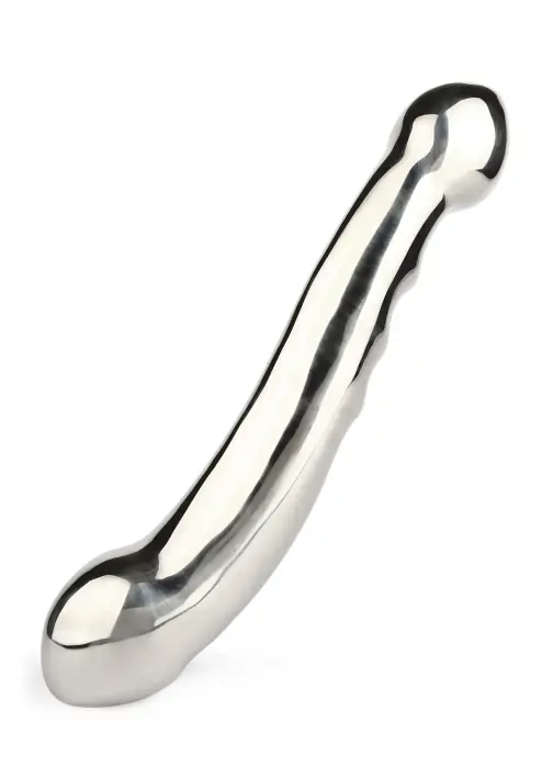 Mr. Steel Elegant Eleven dildo – 28 cm (11″) – Sidabras