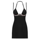 Obsessive Selinne Babydoll Nightie – Black – XS/S — Photo 4