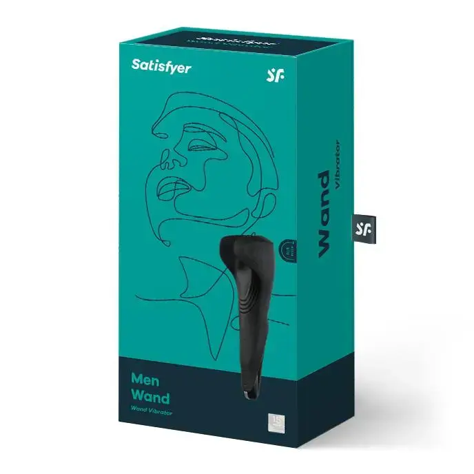 Satisfyer Men Wand вибрирующий мастурбатор – черный