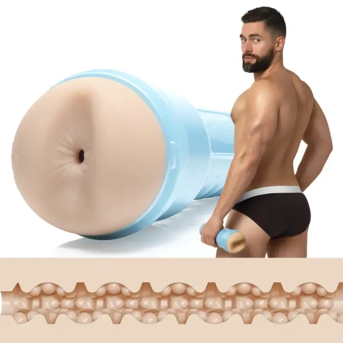 Fleshjack Boys Griffin Barrows Cake Masturbator – 25 cm (9.8″) – Blue