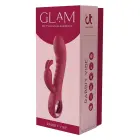 Glam lankstus triušio vibratorius – 22 cm (8.5″) – rožinis — Nuotrauka 1