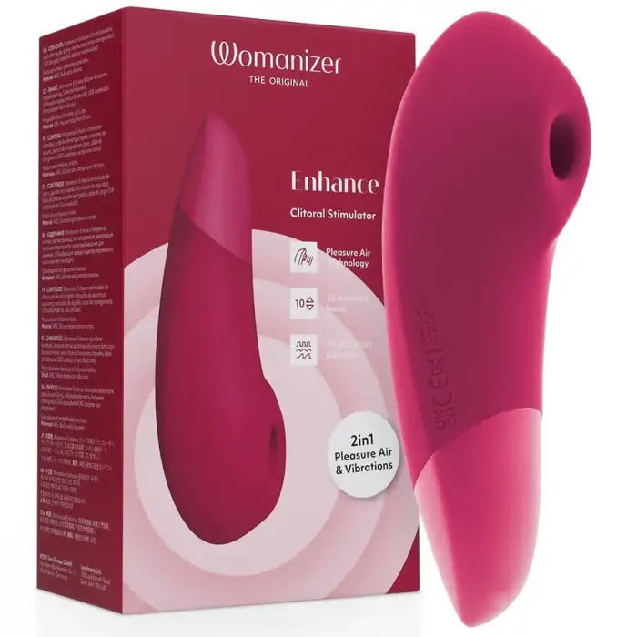 Womanizer Enhance клиторальный стимулятор – 15.8 см (6.2″) – розовый