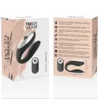 BRILLY GLAM We Love Partner System двойной вибратор – 20 см (7.9″) – черный — Фото 7