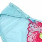 SUBBLIME 957650 Pink Floral Embroidered Bra & Garter Belt Set – L/XL — Photo 7