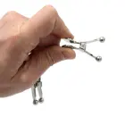 Ball Tip Nipple Clamps – Silver — Photo 6