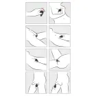 Belou pirksta vibrators w Flutter – 9.2 cm Foto 10