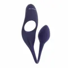 Zero Tolerance Tip To Tail vibrējošs gredzena un spraudņa komplekts – 34 cm – violets — Foto 10