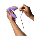 ROMP Reverb triušio vibratorius su čiulpimo funkcija – violetinis — Nuotrauka 4