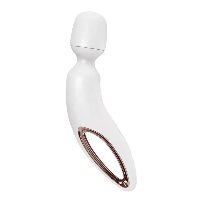 Satisfyer Wand-erland XXL wand вибратор – 30 cm (11.8″) – белый/розовое золото