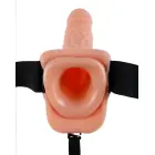 Fetish Fantasy Series strap-on dobais dildo – 18.9 cm (7.4″) – melns — Foto 4