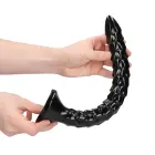 OUCH! Чешуйчатый анальный дилдо-змея – 30 cm (12″) – Черный — Фото 3