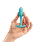 b-Vibe Snug Plug 1 Mint – 9.4 cm – Zaļš — Foto 4