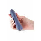NS Novelties Charms Fern – compact silicone vibrator with LED heart button – gray — Photo 3