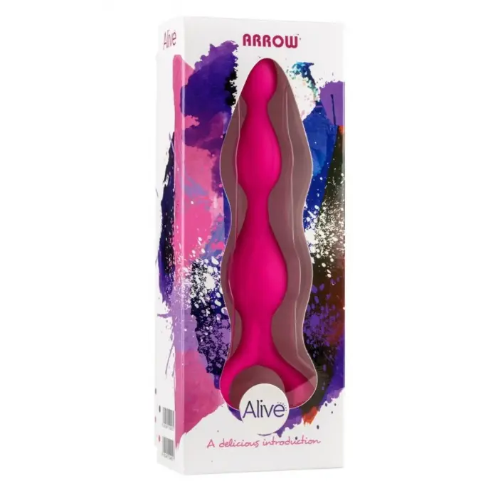 Arrow anālās krelles – Rozā