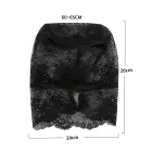Fancy Lace Hood Cover – Black — Photo 7