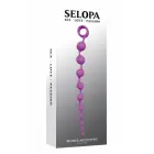 SELOPA Beaded Adventure Flexible Anal Bead Chain – 35.6 cm (14″) – Black — Photo 1