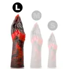 EPIC Lilith Model L Premium silikoonist dildo – 28 cm (11″) – lilla — Foto 6