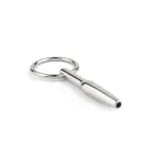 Mr. Steel Urethral Open Plug – Silver — Photo 4