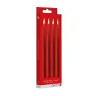 Ouch! Teasing Massage Candles – Red – 4 pcs — Photo 1