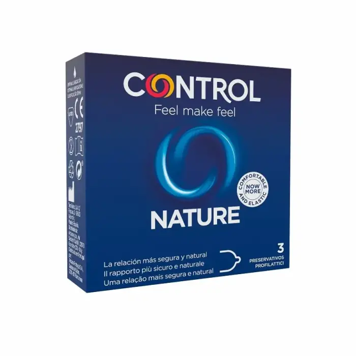 Control Adapta Nature гладкие презервативы – 3 шт.